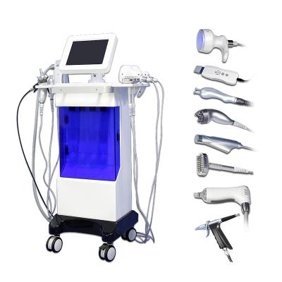 China Exfoliators 11 in 1 Hydro Oxygen Jet Peel Water Facial Skin Care Super Bubble Dermabrasion Machine for sale