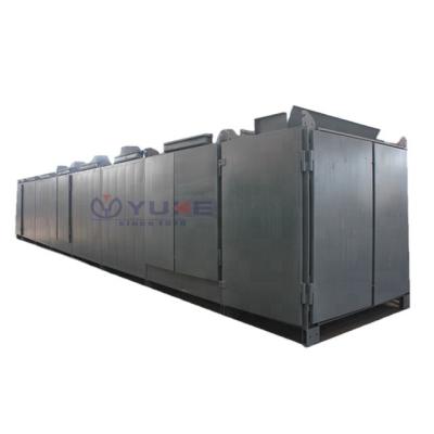 China Chemicals Processing Coal Briquettes To Mesh Belt Dryer Wood Drying Machine Price YUKE for sale