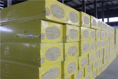 China Fire Proof Thermal Building Insulation Materials , Rock Wool Insulation Blanket Mesh for sale