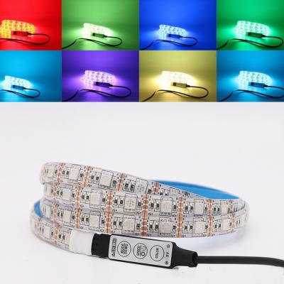 China Residential Factory Direct SMD 5050 RGB USB Lamp DC5V TV Background Color Changing WIFI LED Epoxy Strip for sale