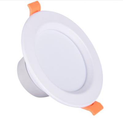 China Warehouse LED downlight living room aisle household hole 3W5W 12W hotel project enclosed warm white ceiling lamp for sale