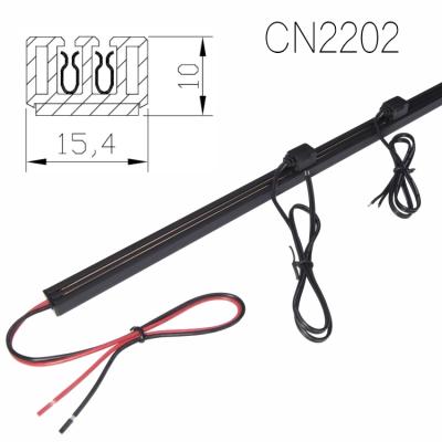 China Magnetic factory direct sale power led track for display lightbox display stands high quality cheap price track CN2202 for sale