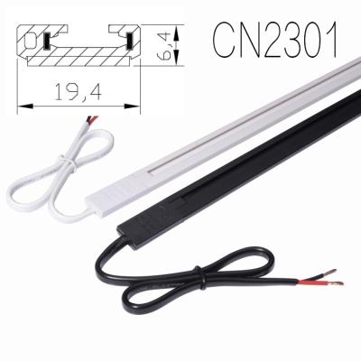 China led aluminum track led light for display lightbox display stands power track system dolls display stand rail track factory CN2301 for sale