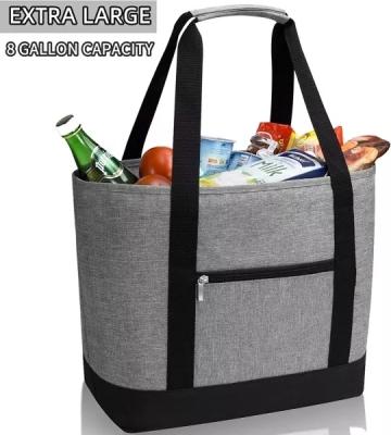 China Large Cooler Bag Cooler Tote Bag Waterproof Food Delivery Cooler Bag for sale