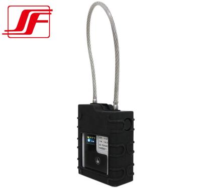 China Logistics Security SMS GPS Padlock GPS Tracking Cable Lock Seal Gps Container Lock for sale