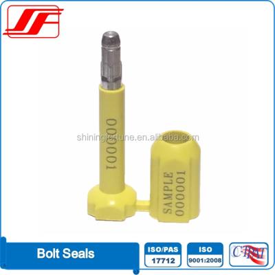 China Mechanical Seal ISO 17712 H Certified Anti-rotating Container Bolt Seals S103D For High Security for sale