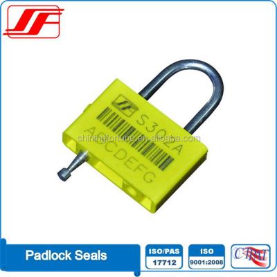 China Mechanical Seal Padlock Security Seals With ISO 17712 Certified for sale