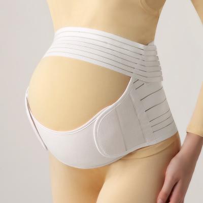 China Breathable Maternity Belt - Pregnancy Belly Support Band - Waist/Back/Abdomen Band, Belly Brace - White Color for sale