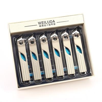 China Durable Carbon Steel Nail Clippers Wholesale Slope 12pcs Edger Gift Portable Finger Toe Nail Clippers Small for sale