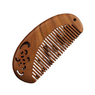 China Chinese Style Hair Comb Wholesale Straightener Comb Chinese Style Hair Comb Detangling Hair Brush Sandalwood Wood Comb for sale