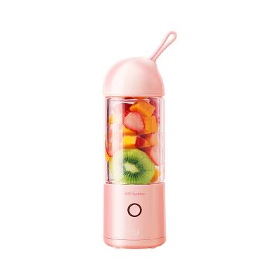 China Car Mini Blender Electric Automatic Usb Rechargeable Cup Fruit Bottle Blender Machine Portable Juicer for sale