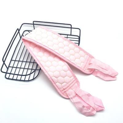 China EXFOLIATE Durable Bath Sponge Exfoliating Glove 80cm Long Belt Silk Fiber Hammam Body Scrubber For Dead Skin for sale