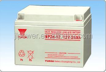 China UPS 12V24ah UPS battery yuasa battery with best price for sale