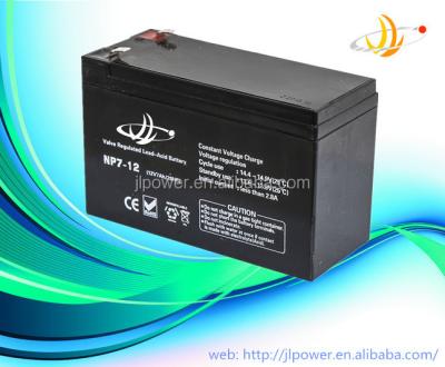 China UPS/solar smf sla gel 12v7ah for solar charger battery 20HR ups long battery life for sale