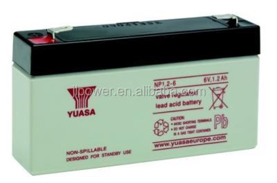 China UPS YUASA battery, prices 6V1.2ah, yuasa 6v yuasa battery battery for ups, inverter batery. for sale