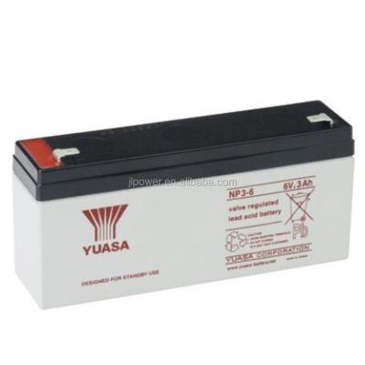 China China manufacturer UPS YUASA battery 6V3ah, yuasa battery price for ups for sale