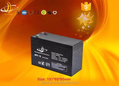 China UPS Yuasa 12V 7AH lead acid battery for sale for sale