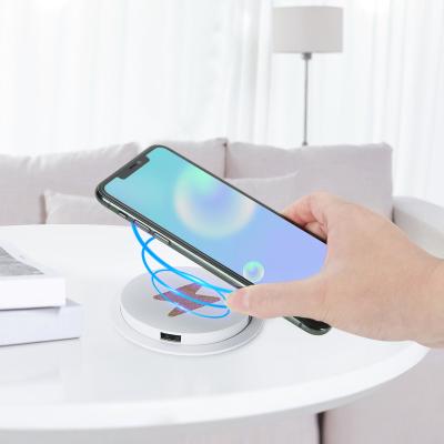 China Mobile Phone 20W Qi Wireless Charger For Furniture Embedded In Desktop Wireless Charger In Stock for sale