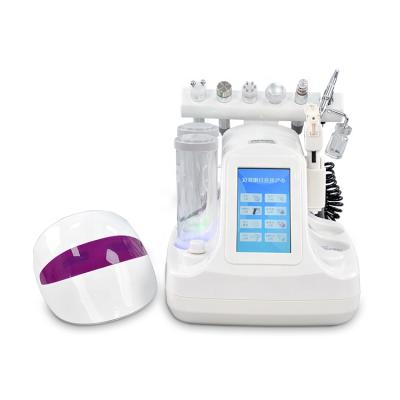 China Exfoliators 8 in 1 Portable Electric Facial Cleansing Face Lifting Skin Cleaning Beauty Personal Care Equipment for sale