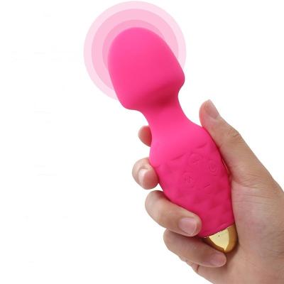 China USB Bullet Clitoral Vibrator for Women Mini Personal Wand Massager with 10 Speeds - Waterproof Quiet Powerful Handheld Rechargeable for Pain Relief for sale