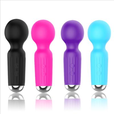 China USB Bullet Clitoral Vibrator for Women Mini Personal Wand Massager with 10 Vibration Modes - Mini Powerful Quiet Waterproof Massage Wand for Full Body Pain Relief for sale