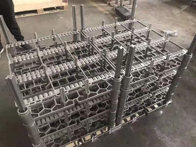 China Compact Structure Investment Casting Fixtures Trays and Baskets Heat Treatment Fixtures WE112402 for sale