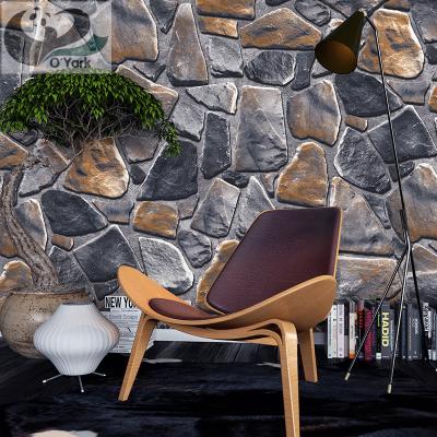 China High Quality Modern PVC Wallcovering 3D Wallpaper Rolls Waterproof Decorative Wallpaper for sale