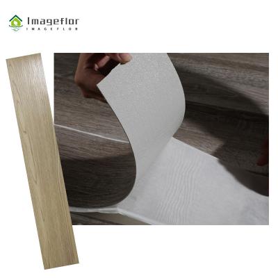 China Imageflor Waterproof Top Quality Removable Vinyl Flooring LVT Eco - Friendly Flooring Wood Textured Plank Vinyl Flooring for sale