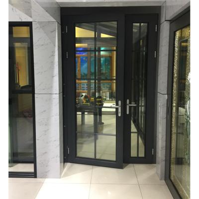 China China Supplier Aluminum Hotel Size Customized Swing Exterior Entrance Doors for sale