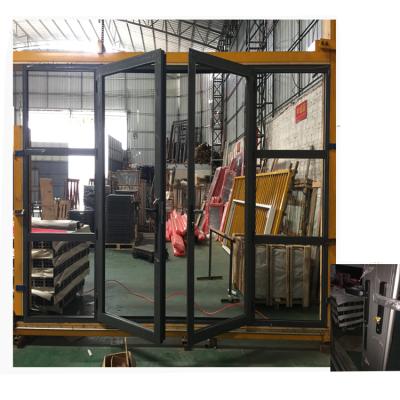 China Chinese Supplier Heavy Duty Aluminum Profile Casement Swing Door for sale