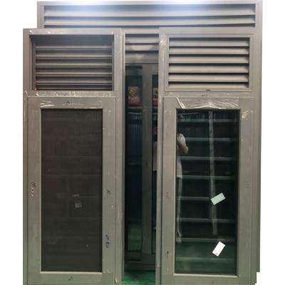 China Modern Design Magnetic Casement Screen Window For Home With Aluminum Shutter for sale