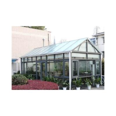 China Modern Customized Garden Glass Houses Aluminum Garden Sunroom Solarium for sale