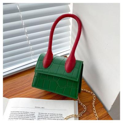 China 2021 high quality fashion candy color summer chain ladies little girl's handbag women mini purses and handbags for women for sale