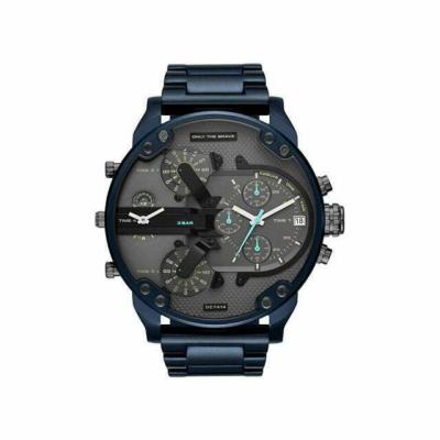 China DZ7414 Date Mr. Daddy 2.0 Chronograph Quartz Bule Stainless Steel Automatic Dial Mens Wristwatches Mens Watch for sale