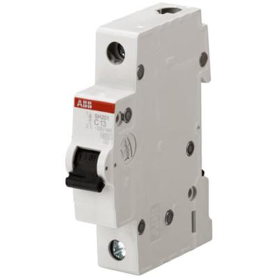 China 1P D 10 A Miniature Circuit Breaker SH201-D10 with High Breaking Capacity and D Curve for sale