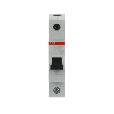 Chine MCB SH201-C16 Miniature Circuit Breaker 1P C Rated Current 16A Rated Voltage 220V à vendre