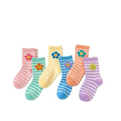 China QUICK DRY children's socks spring cotton baby cartoon boys girls tube socks summer socks wholesale for sale