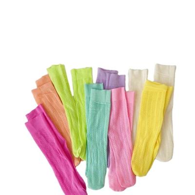 China Free Size QUICK DRY Knitted Nylon Sweat Absorbent Kids Casual Comfortable Socks for sale