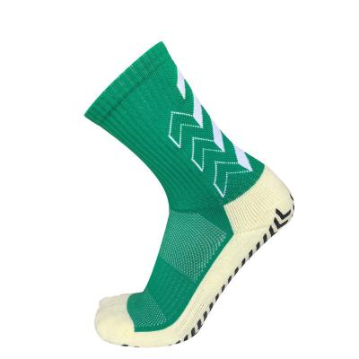 China Elite Breathable Warm Breathable Anti Bacterial Design Selling Anti Slip Socks Basketball Football Soccer Grip Sports Socks for sale