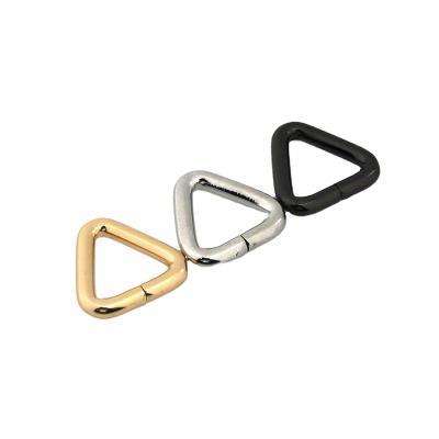 China Metal Triangle Shape Open Ring Buckle For Leather Craft Bag Strap Belt Buckle Garment DIY Luggage 19mm Accessory for sale