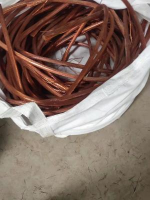 China Grade A Bare Bright Copper Scrap , 99.99% Copper Cable Wire Scrap for sale