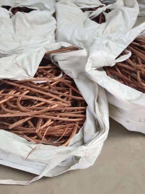 China Grade A Bare Bright Copper Scrap , 99.99% Copper Cable Wire Scrap for sale