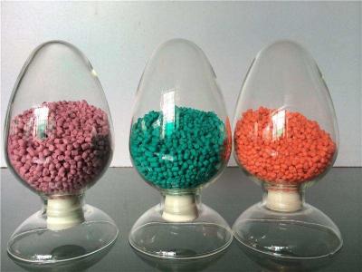 China Assorted Color Hdpe 2 Plastic Recycling , 300kg/H Polyethylene Plastic Recycling Pellets for sale