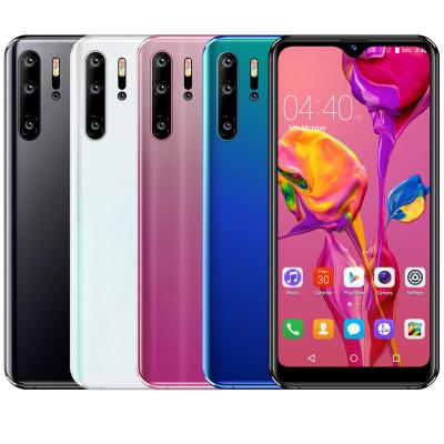 China 3G Smartphone Android P30 Pro Mobile Phone MTK6580P Quad Core 6.3 Inch Full Fit Water Drop Mobile Phone for sale