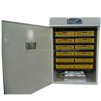 China Automatic Full Automatic Chicken Egg Incubator SSD-1056 Incubator and Brooder Set for Poultry Farm for sale