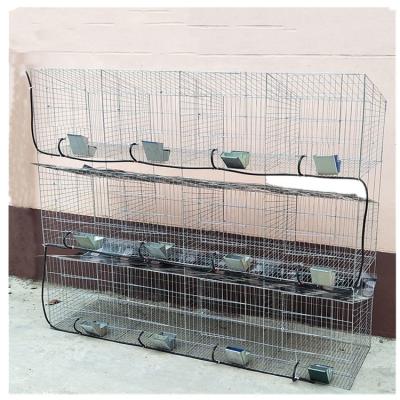 China High Quality Easily Clean Galvanized Welded Commercial Rabbit Cage Breeding Wire Mesh for sale