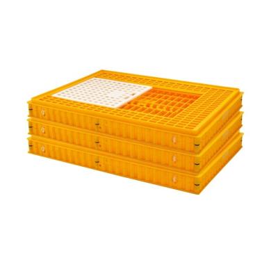 China Farms Newest Hot Selling PP Material Durable Plastic Chicken Transport Box for sale