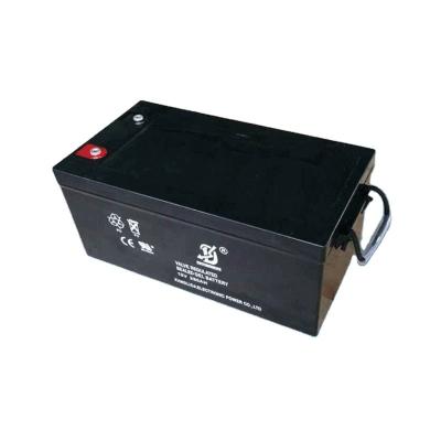 China Professional commercial and home use high temperature resistant deep cycle solar battery 12v 200ah for sale