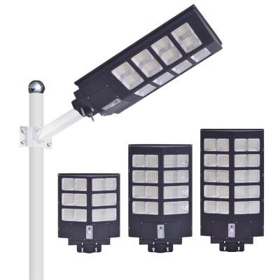 China ZENLEA ROAD Lighting Ip65 Waterproof Outdoor ABS 300w 400w 500w Integrated All In One Led Solar Street Light for sale