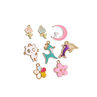 China Diy accessories alloy material cute cartoon shape DIY jewelry accessories, female accessories jewelry, pendant accessories for sale